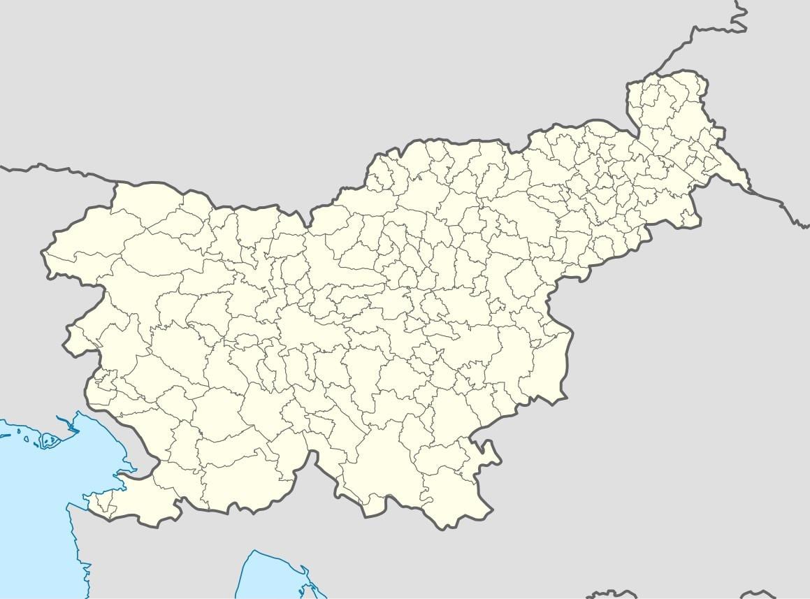 Slovenya harita konumu