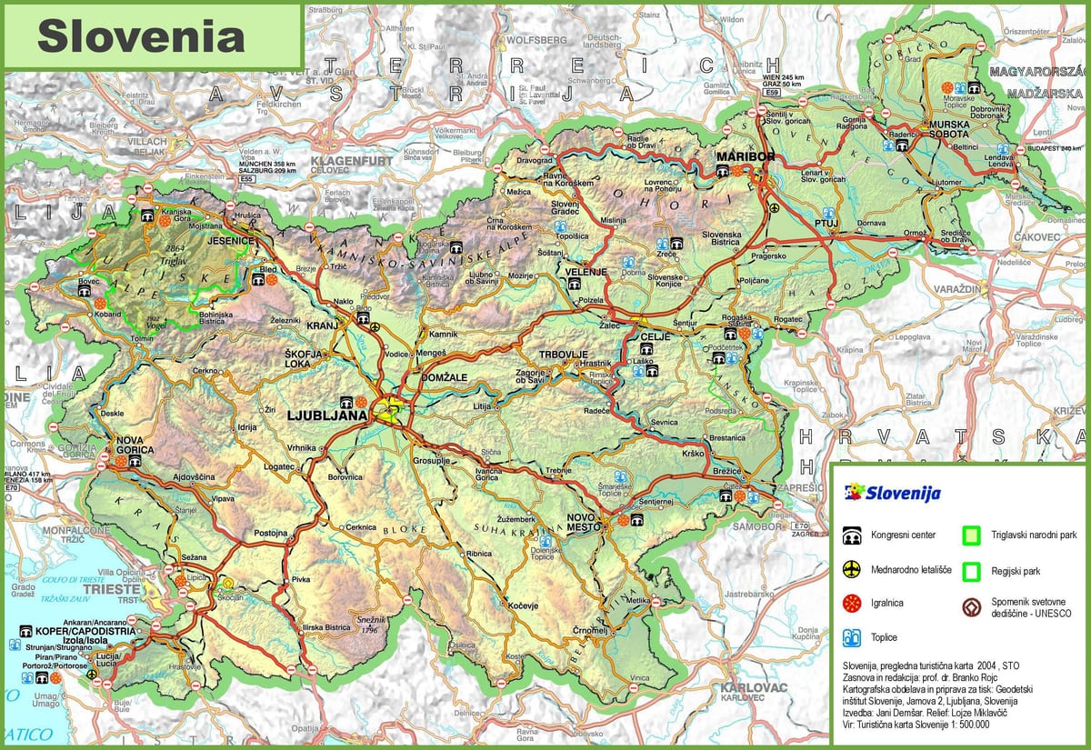 Slovenya yol haritası