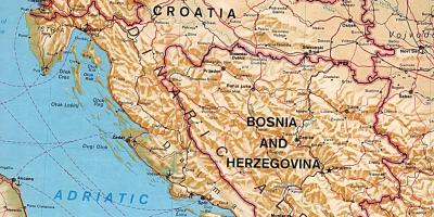 Harita Slovenya gösteriliyor 